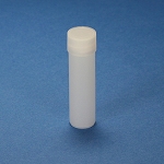 Scintillation Vial, 4mL, PE, with Attached White Screw Cap - Pack of 2000