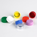 Screw Cap for Microtube, with O-Ring, Blue - Pack of 1000