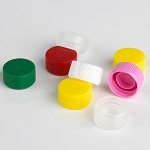 Screw Cap for Microtube, No O-Ring, Blue - Pack of 1000