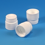 Cap, Plug, 17mm, White - Pack of 1000