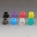 Cap, Universal, Fits most 12mm, 13mm and 16mm tubes, Gray - Pack of 1000