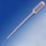 Transfer Pipet, 5mL, Fine Tip, 153mm, 250/Dispenser Box - Pack of 250