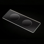 Microscope Slides, Glass, 25 x 75mm, 90° Ground Edges with Safety Corners, Double Cavity, 72/Box, 20 Boxes/Case (10 Gross) - Pack of 1440