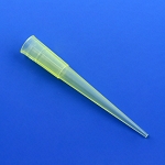 Pipette Tip, 1 - 200uL, Universal, Yellow - Pack of 1000