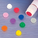 Cap Insert for NEW CryoCLEAR vials, Gray - Pack of 1000