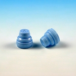 Cap, Plug, Multi-Fit for most 10mm, 12mm, 13mm and 16mm Tubes, Light Blue - Pack of 1000