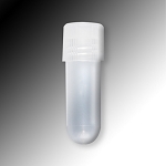 Sample Tube, 2mL, External Threads, PP, Round Bottom - Pack of 1000
