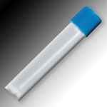 Sample Tube, 3mL, External Threads, PP, Round Bottom, Self-Standing - Pack of 1000